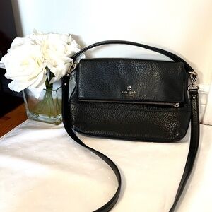 Kate Spade Black Crossbody Purse, Medium size